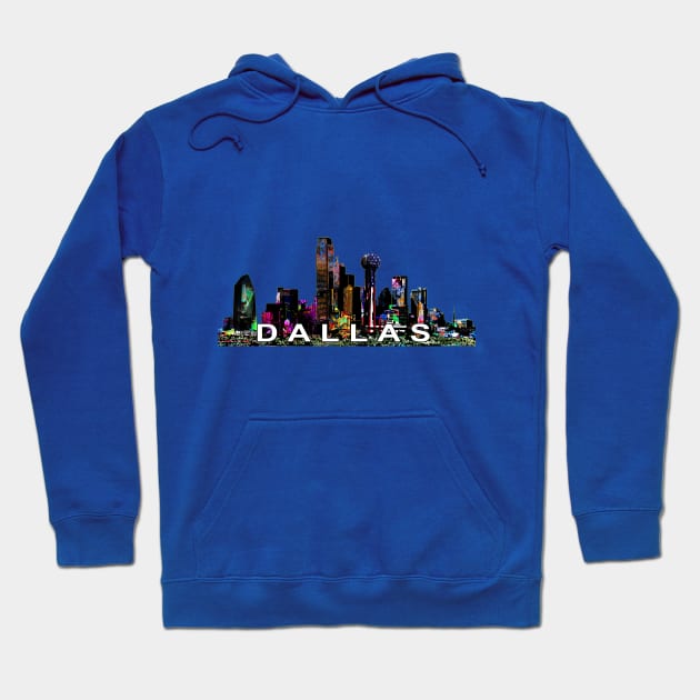 Dallas in graffiti Hoodie by rlnielsen4